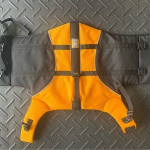 Ruffwear K9 Dog Life Jacket Vest - Medium- Wave Orange